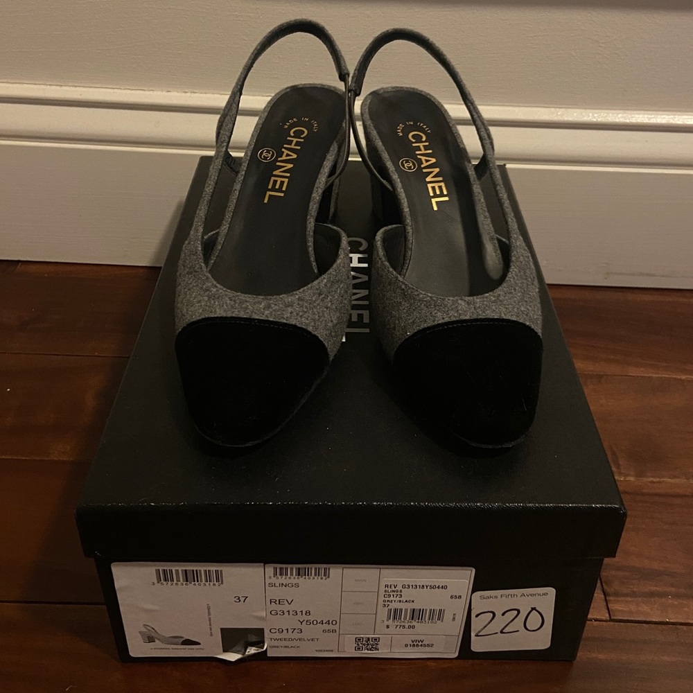 Chanel Slingback 37